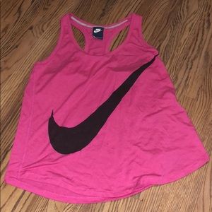 Women's Logo Tank Nike Sportswear Small Pink